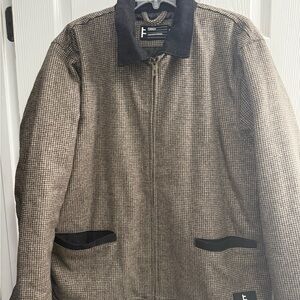 Former Clothing Men's Brown Bomber Jacket